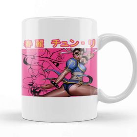 Baskı Dükkanı Street Fighter Chunli Sihirli Porselen Kupa