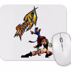 Baskı Dükkanı Street Fighter Chunli Vs Camy Mouse Pad