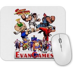 Baskı Dükkanı Street Fighter Evan Games 1988 Mouse Pad
