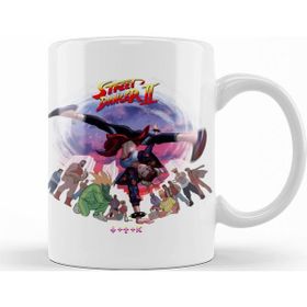 Baskı Dükkanı Street Fighter Street Dancer Sihirli Porselen Kupa