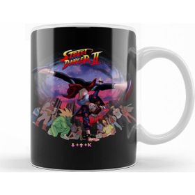 Baskı Dükkanı Street Fighter Street Dancer Sihirli Porselen Kupa