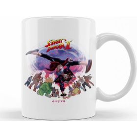 Baskı Dükkanı Street Fighter Street Dancer Sihirli Porselen Kupa