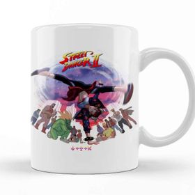 Baskı Dükkanı Street Fighter Street Dancer Sihirli Porselen Kupa