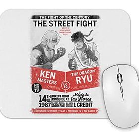 Baskı Dükkanı Street Fighter the Street Fight Mouse Pad