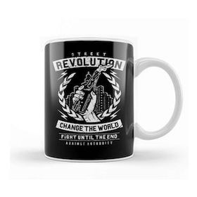 Baskı Dükkanı Street Revolution Change The World Kupa