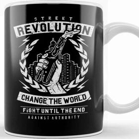 Baskı Dükkanı Street Revolution Change The World Kupa