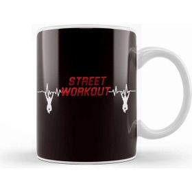 Baskı Dükkanı Street Workout Calisthenics Training Exercise Gym Fitness Kupa
