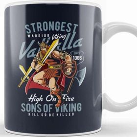 Baskı Dükkanı Strongest Warrior Viking Valhalla Kupa