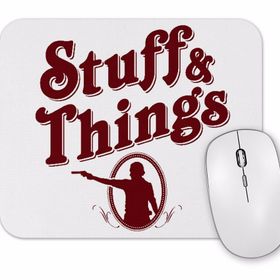 Baskı Dükkanı Stuff Things Mouse Pad