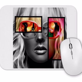 Baskı Dükkanı Style Kız Mouse Pad