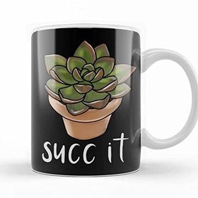 Baskı Dükkanı Succulent Porselen Kupa