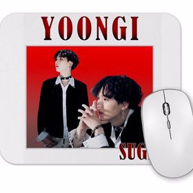 Baskı Dükkanı Suga Yoongi Bts Mouse Pad