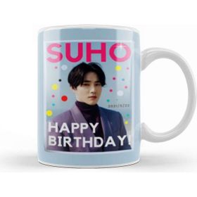 Baskı Dükkanı Suho Happy Birthday! Kim Jun Myeon 2021 Kupa