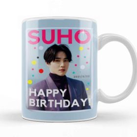 Baskı Dükkanı Suho Happy Birthday! Kim Jun Myeon 2021 Kupa