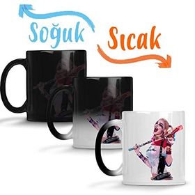 Baskı Dükkanı Suicide Squad Enchantress Harley Quinn Boomerang Kupa