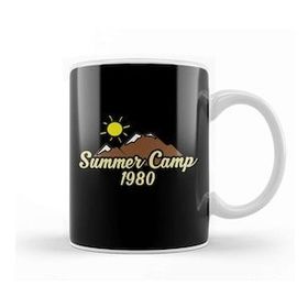 Baskı Dükkanı Summer Camp 1980S Vintage Retro 80S Campers Kupa