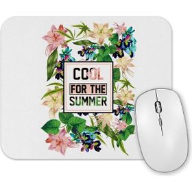 Baskı Dükkanı Summer Flowers Mouse Pad