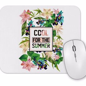 Baskı Dükkanı Summer Flowers Mouse Pad