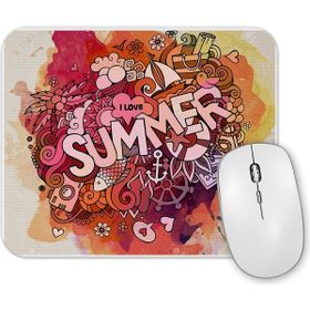 Baskı Dükkanı Summer Mouse Pad