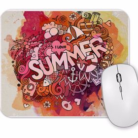 Baskı Dükkanı Summer Mouse Pad