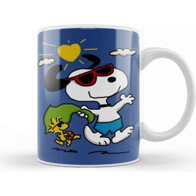 Baskı Dükkanı Summer Snoopy 01 Kupa