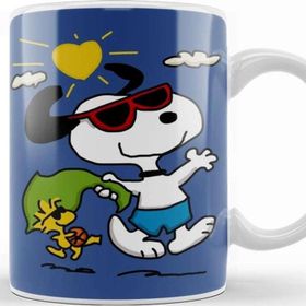 Baskı Dükkanı Summer Snoopy 01 Kupa