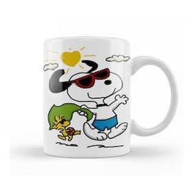 Baskı Dükkanı Summer Snoopy Kupa