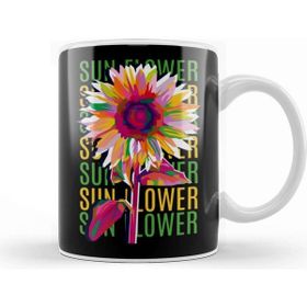 Baskı Dükkanı Sun Flowers Kupa