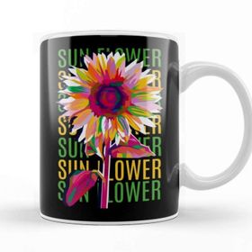 Baskı Dükkanı Sun Flowers Kupa