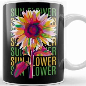 Baskı Dükkanı Sun Flowers Kupa