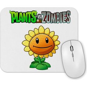 Baskı Dükkanı Sunflower Plants ve Zombies Mouse Pad