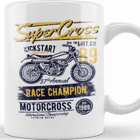 Baskı Dükkanı Super Cross Race Champion Kupa