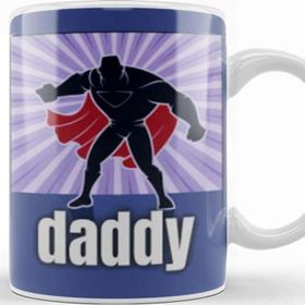 Baskı Dükkanı Super Daddy Fathers Day Gift 2021 Kupa