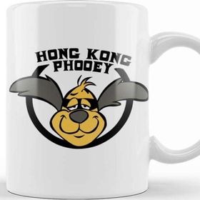 Baskı Dükkanı Super Guy Portrait Hong Kong Phooey Kupa