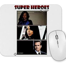 Baskı Dükkanı Super Herois Direito Mouse Pad