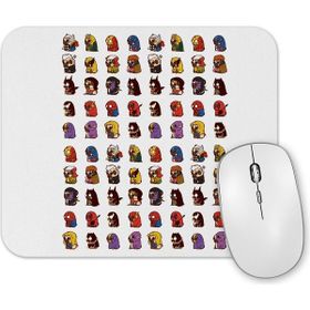 Baskı Dükkanı Super Kahraman Puglar Mouse Pad
