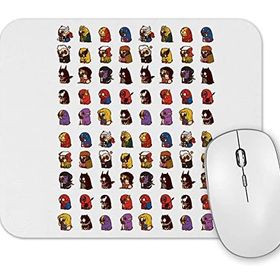 Baskı Dükkanı Super Kahraman Puglar Mouse Pad