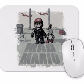 Baskı Dükkanı Super Mario Atari Mad Mario Mouse Pad