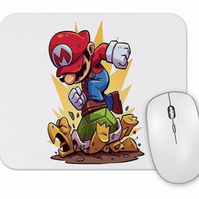 Baskı Dükkanı Super Mario Atari Mouse Pad