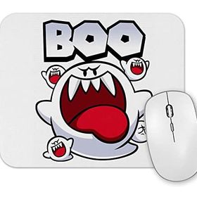 Baskı Dükkanı Super Mario Boo Mouse Pad