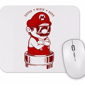 Baskı Dükkanı Super Mario Bros Mouse Pad