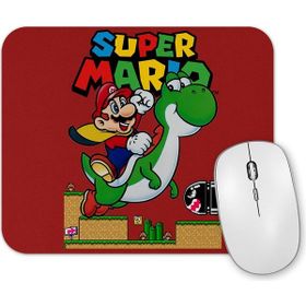 Baskı Dükkanı Super Mario E Yoshi Mouse Pad