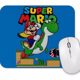 Baskı Dükkanı Super Mario E Yoshi Mouse Pad