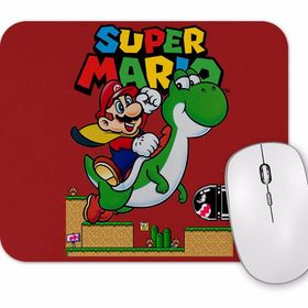 Baskı Dükkanı Super Mario E Yoshi Mouse Pad