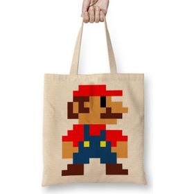 Baskı Dükkanı Süper Mario Nintendo Atari Bez Çanta