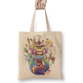 Baskı Dükkanı Super Mario Odyssey Bez Çanta