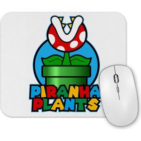 Baskı Dükkanı Super Mario Piranha Planta Mouse Pad