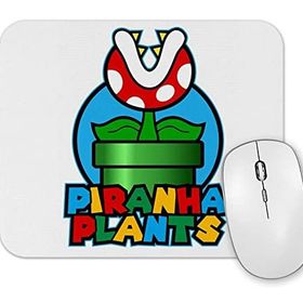 Baskı Dükkanı Super Mario Piranha Planta Mouse Pad