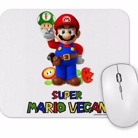 Baskı Dükkanı Super Mario Vegan Mouse Pad