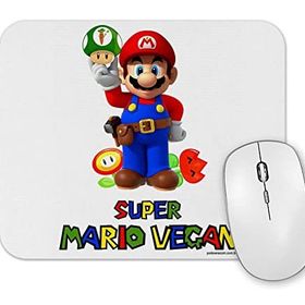 Baskı Dükkanı Super Mario Vegan Mouse Pad